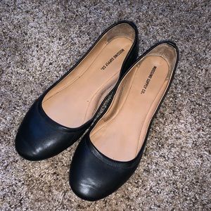 Black flats
